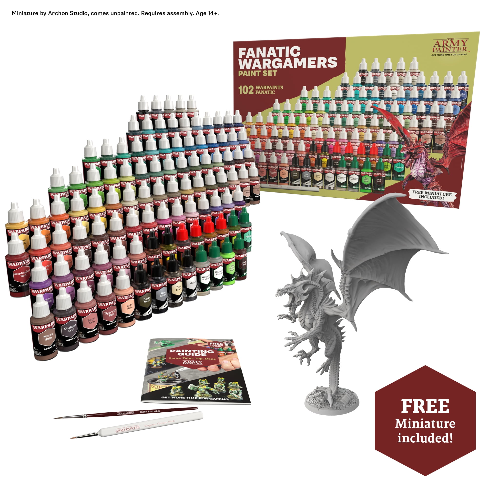 The Army Painter Warpaints Fanatic Wargamers Paint Set Combo Bundle