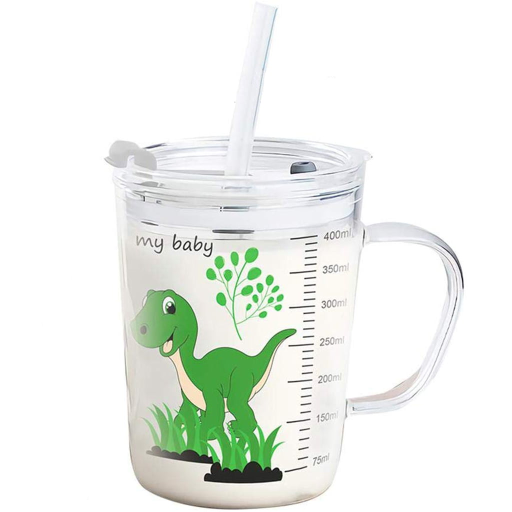 drinking cup plastic cup kid glass Dinosaur kids cup