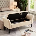thumbnail image 5 of Elegant and Comfortable Design - Add Warmth to Your Bedroom with a Storage Bed Bench, 5 of 5
