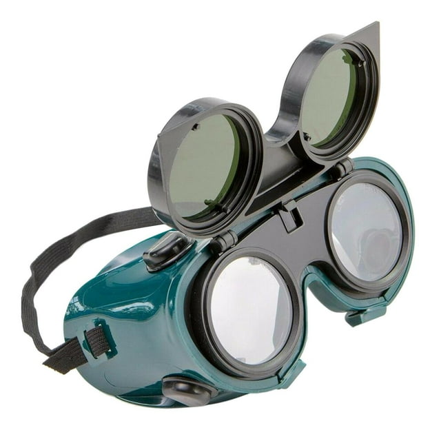 Gafas de Soldar Abatibles con Lentes de 50 Mm Gafas de Soldador para Soldar Protección Ocular