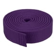thumbnail image 1 of Cinturón de clasificación de Taekwondo Uxcell, cinturón de artes marciales de poliéster Judo Karate para prácticas de enseñanza de entrenadores morado 9.8 pies, 1 of 5