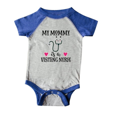 

Inktastic Visiting Nurse Mommy Gift Baby Girl Bodysuit