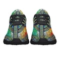 thumbnail image 5 of Irish Celtic Cross St Patrick's Day Shoes Sneakers Black Size 5, 5 of 7