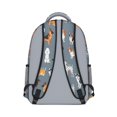 thumbnail image 3 of Mixed Breed Dogs Grey Pattern Backpack for School, Cute School Bag with Adjustable Shoulder Straps and Padded Back, 15.3"x11"x6.7", 3 of 5