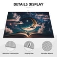 thumbnail image 3 of Balery Artistic Starry Sky Moon Book Alfombrilla de Secado para Cocina, 18x24 Pulgadas, Súper Absorbente para Platos y Encimeras, 3 of 7