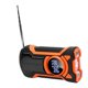 thumbnail image 1 of Radio De Manivela Manual De Emergencia, Radio Meteorológica Con Energía Solar, Bluetooth, Resistente Al Agua, Con Linterna LED De 5000mAh Para Exteriores, 1 of 7