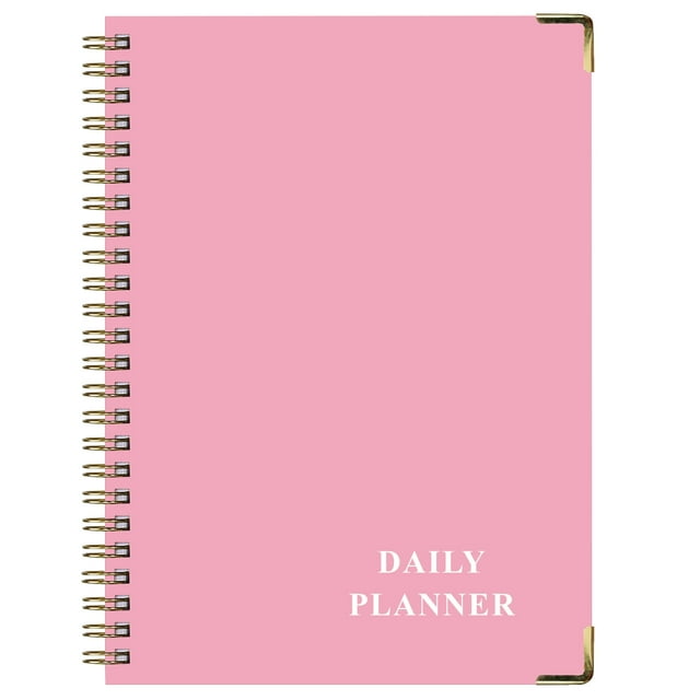 Aodebiao Financial Planning Notebook with Strap - Budget Organizer for Money Management - Monthly Calendar & Goal Tracker - Productivity Planner for Office Home - Premium Coil Binding & Pocket