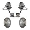 thumbnail image 1 of Transit Auto Front Hub Bearing Assembly Coated Disc Brake Rotors and Semi-Metallic Pads Kit for Car 2007-2008 Dodge Ram 1500 Standard Cab Pickup Crew with RWD with 8 Lug Wheels KBB-131830, 1 of 11