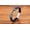 Black blue, variant on Men's Vintage Titanium Steel Pu Chain Magnetic Buckle Hip-Hop Bracelet Jewelry-Black blue-19cm/7.48in