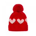 thumbnail image 3 of Baby Girls Winter Hat Toddler Beanie Cold Weather Warm Pompom Hat, 3 of 6