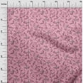 thumbnail image 2 of oneOone Rayon Medium Pink Fabric Geometric Texture Sewing Craft Projects Fabric Prints By Yard 56 Inch Wide, 2 of 5