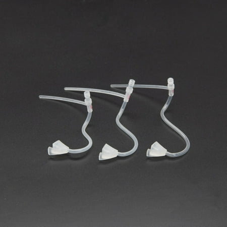 Image of HearingAssist Medium Right Ear Tubes for ReCharge! BTE Hearing Aids - 2 Pack