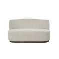 thumbnail image 5 of I Home Furnishings Elements Banquette - Ivory In Cocoa Finish, 5 of 11