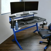 Sport Blue Stryker Gaming Desk, Blue