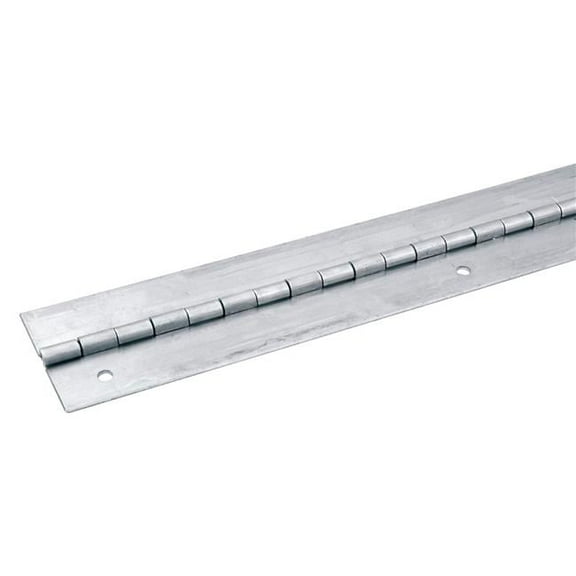 72 in. Plain Aluminum Hinge