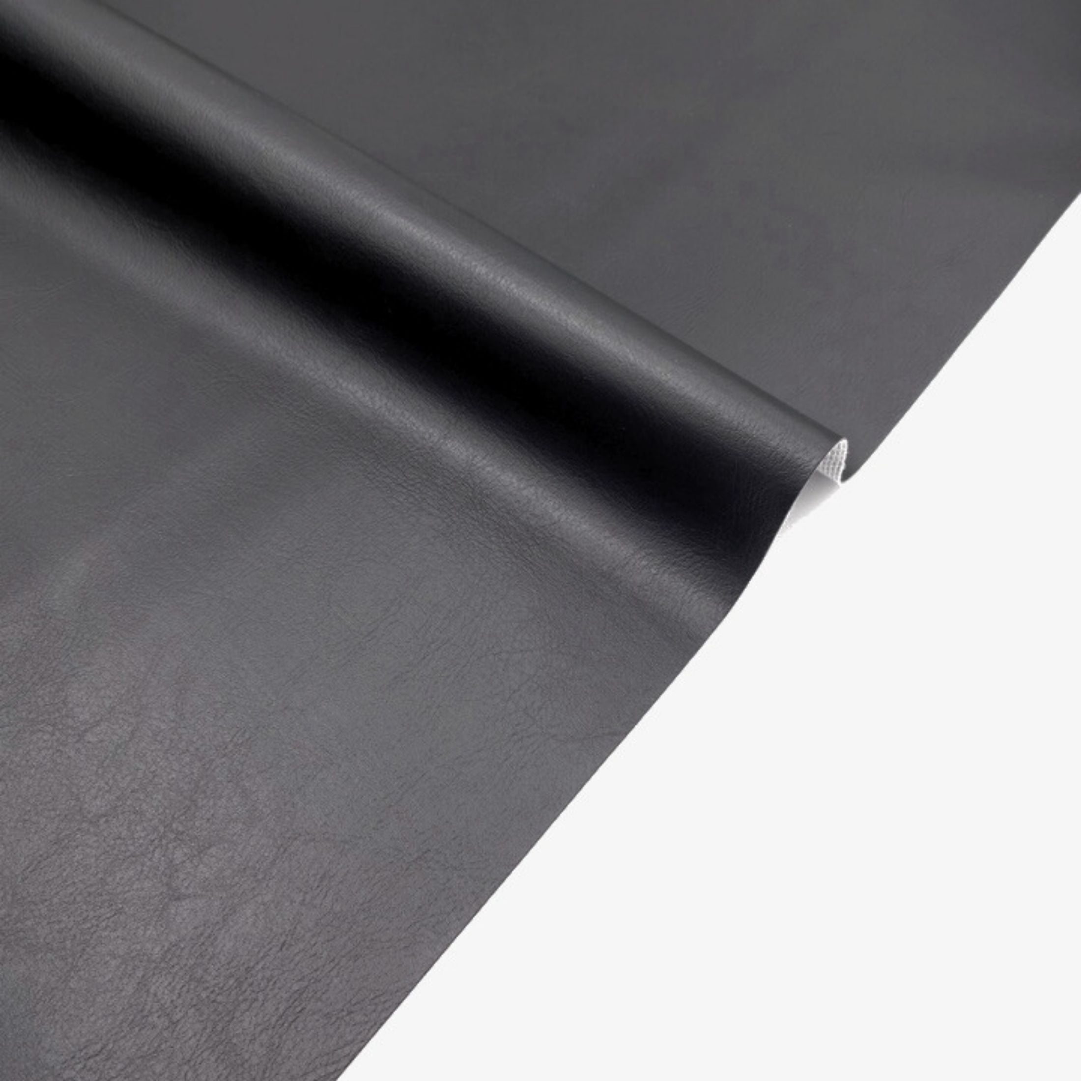 Waverly Inspirations Faux Leather Fabric, Black, 1.5 Yard Pre-Cut, 44 in Wide