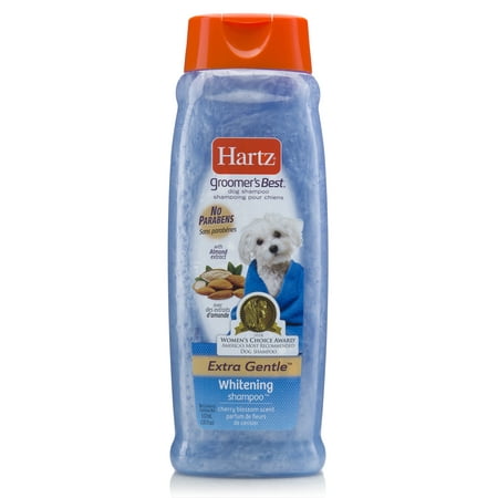 Hartz groomer's best whitening shampoo for dogs, 18-oz (Best Dog Shampoo For White Coats)