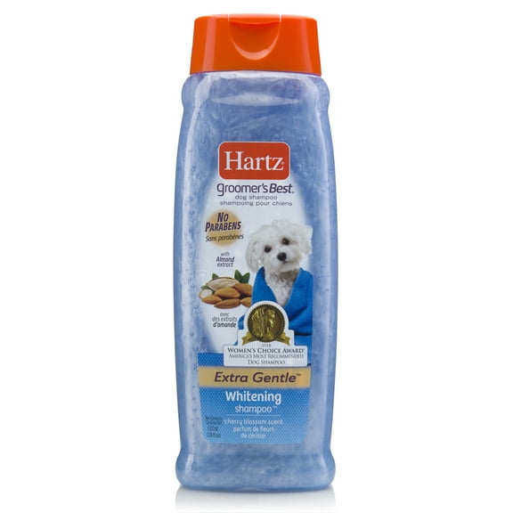 Hartz groomer's best whitening shampoo for dogs, 18-oz bottle