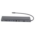 thumbnail image 1 of 11 In 1 Stable Expansion Dock, Hub For Earphones, 1 of 8