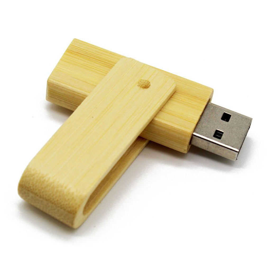 Witspace Usb Flash Drive Memory Stick Usb Memory for Windows/Mac-Professional & Creative 4GB Wooden USB 2.0 Flash Drive