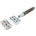 thumbnail image 1 of Parker 65R Super Heavyweight Double Edge Safety Razor & 5 Parker Premium DE Blades, 1 of 5