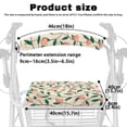 thumbnail image 6 of HELLHERO Peach Rollator Walker Seat Back Cover Back Rest Covers & Non-Slip Cover Waterproof Dust Cover for Unisex, 6 of 7