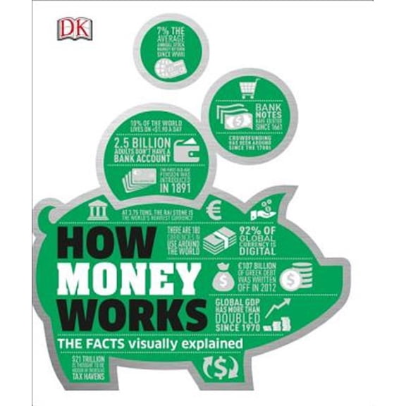 Pre-Owned How Money Works: The Facts Visually Explained (Hardcover) 1465444270 9781465444271