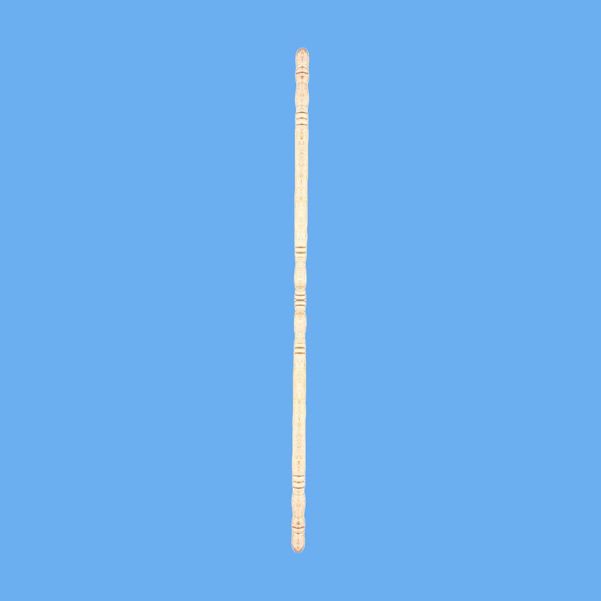 Light Hardwood Edge & Corner Guards Unfinished 1 Inch Diameter Pack of 8