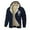 Blue, variant on Mens Hoodies Sweatshirt Pullover Lined Long Sleeve Windproof Solid Color Zip Up Outerwear Hooded Pockets Mens Autumn And Winter Clothes,White,M