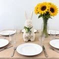 thumbnail image 4 of Sktrpolifis Easter String Rope Tailless Standing Bunny Figurine, Plastic & Rope Material, for Table Shelf Mantel Decor, 4 of 5