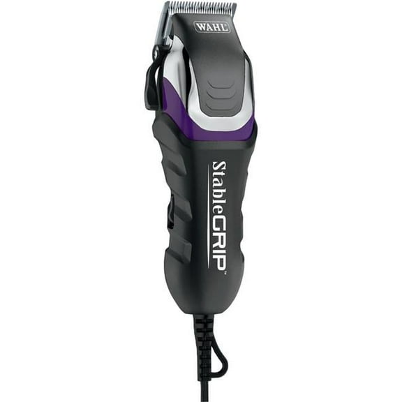 Wahl 3025532 Corded Medium Duty Horse Clipper, Black & Purple