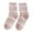 Pink, variant on Yigetop Winter Socks for Women Womens Winter Stripe Socks Autumn and Winter Mid Tube Socks Fleece Thickened Warm Stockings Socks for Women Grey One Size