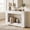 White, variant on Fnova Farmhouse Console Table for Entryway, 47.2" Long Narrow Wood Entryway Table, Easy Assembly, White