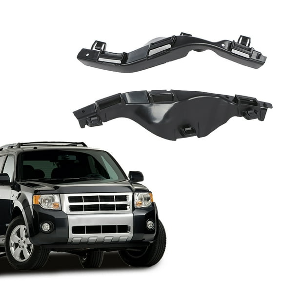 PIT66 Front Bumper Brackets Fit for 2008-2012 Ford Escape/2008-2011 Mercury Mariner Set of 2 Front Left & Right Side