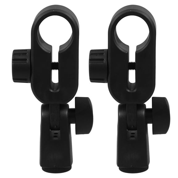 Zehuanyu 2 Pcs Mic Boom Arm Microphone Stand 11.00X4.50X2.20CM Black