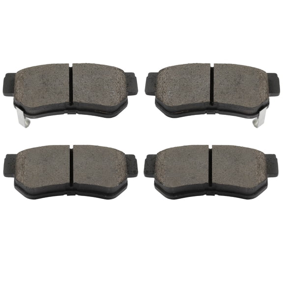 AUTOMUTO Brake Pads Rear 4PCS D863-7688 Fit For 2006-2009 For Hyundai For Azera|2007-2010 For Hyundai For Elantra|2001-2006 For Hyundai For Santa Fe