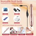 thumbnail image 4 of Kit de taladro eléctrico Alety Portable para uñas de gel acrílico, 4 of 7