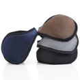 thumbnail image 2 of 4 piezas unisex de forro polar orejeras plegables invierno exterior oído calentador de orejas para hombre mujer orejeras, 2 of 5