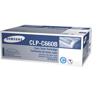 Samsung CLP-C660B CLP-610 CLP-660 CLX-6200 CLX-6210 CLX-6240 Toner Cartridge (Cyan) in Retail Packaging