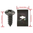 thumbnail image 2 of Clip de Metal tipo U de 20 piezas con tornillo Clips de sujeción fijos sujetador de tablero de hoja, 2 of 9