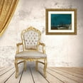 thumbnail image 3 of Constantinos Volanakis 24x20 Gold Ornate Framed and Double Matted Museum Art Print Titled - Harbour by Night, 3 of 4