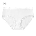 thumbnail image 1 of Guardurnaity TureClos, 3 uds., ropa interior de algodón para mujer, bragas transpirables para niña, bragas elásticas que absorben la humedad con borde de Ropa interior blanco METRO Guardurnaity AP000404-01, 1 of 6