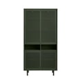 thumbnail image 3 of Unique Furniture 71''H Contemporary Metal TV Stand in Olive Green, 3 of 8