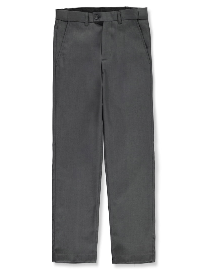 Kids World Boys' Expandable Waist Dress Pants Color: gray Size: 18 -  Walmart.com