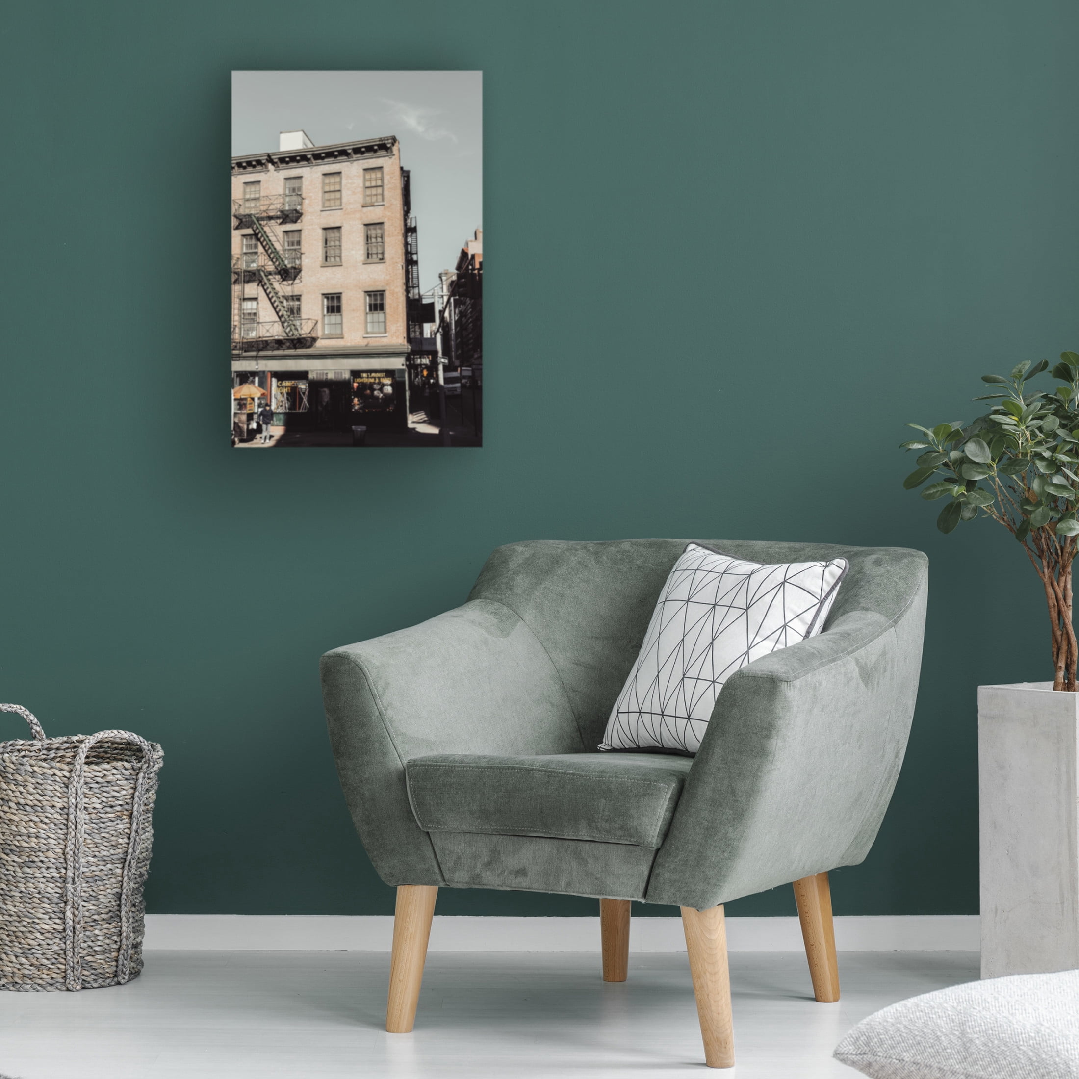 Trademark Fine Art Rikard Martin  New York City Street scecne Canvas Wall Art