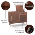thumbnail image 6 of Crosley Everett Large Record Player Cabinet with Vinyl Storage, 6 of 12