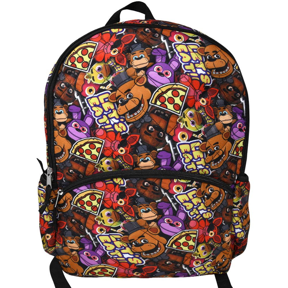 Five Nights At Freddy's Fazcade Youth Backpack with Lunch Box 5