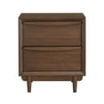 thumbnail image 2 of Walnut Veneer Construction / Mid - Century Modern Bedroom Decor / Spacious Drawers for Storage, 2 of 3