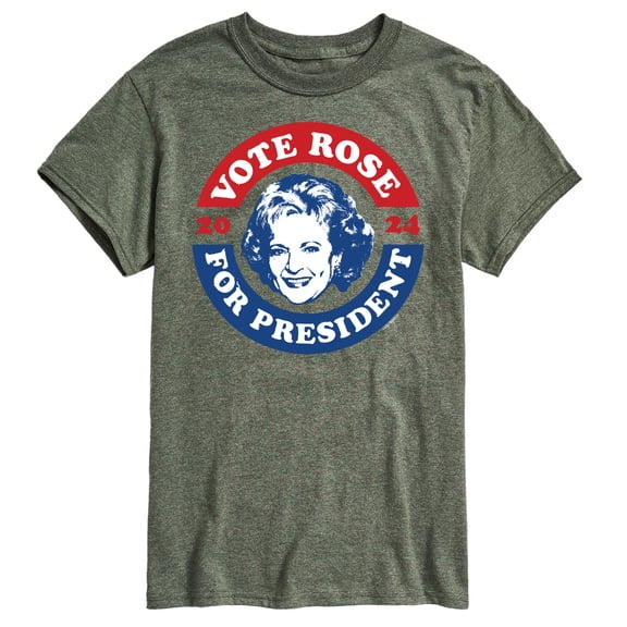 Golden Girls - President Rose - Men's Short Sleeve Graphic T-Shirt
