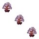 thumbnail image 5 of Injueey Mini Crystal Money Tree Bonsai Style Purple Decor Home Office Tree Feng Shui Type1 NO1, 5 of 6